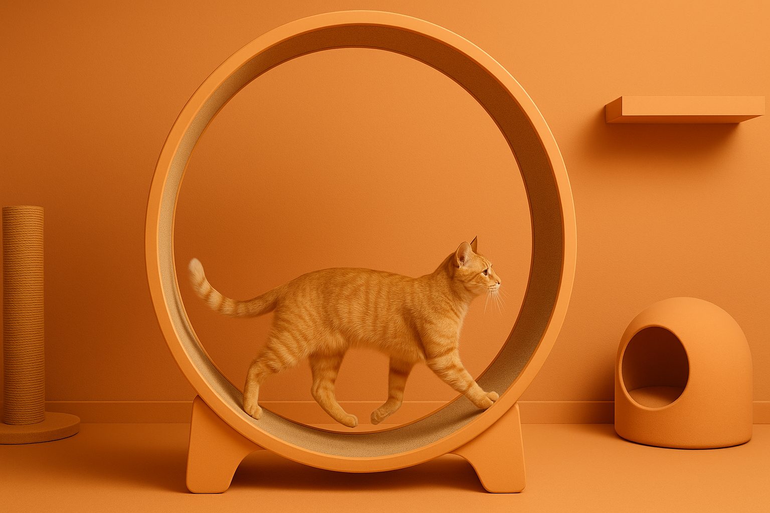 best cat exercise wheels