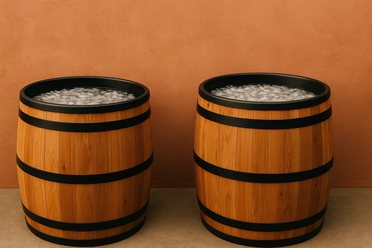 ice bath barrels