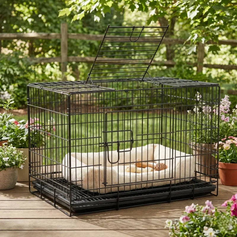 large dog cage