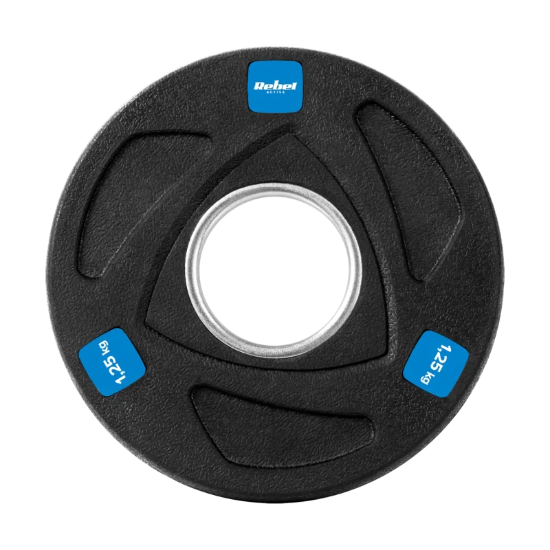 Rebel Active 30kg Cast Iron Olympic Weight Plate Set
