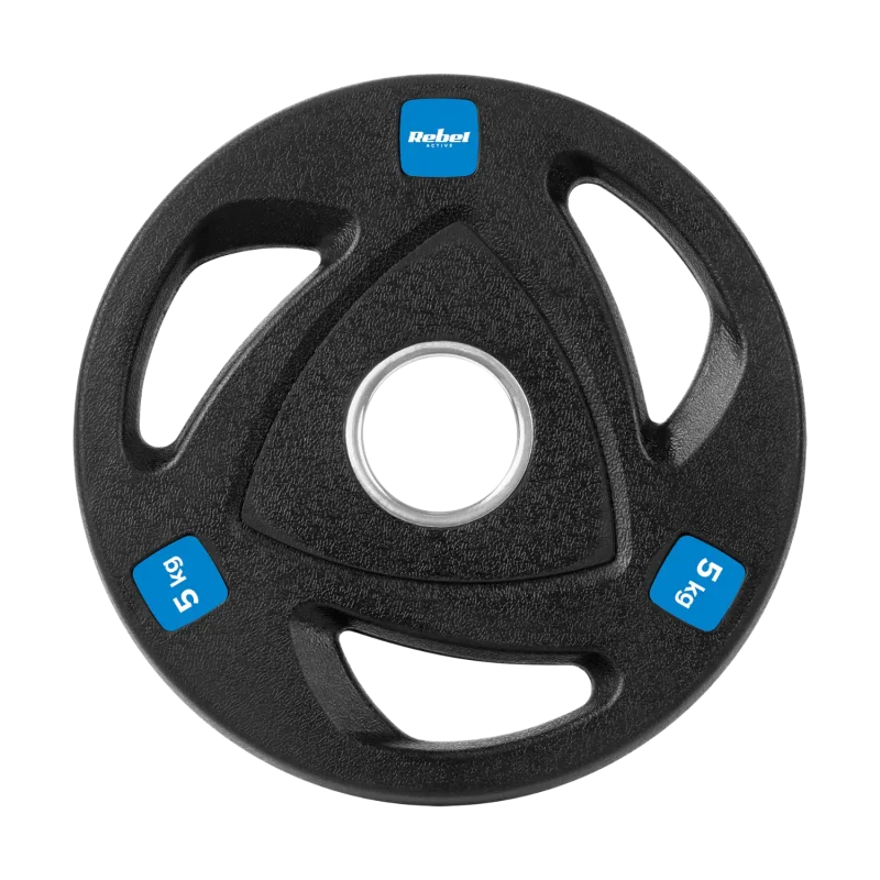 Rebel Active 30kg Cast Iron Olympic Weight Plate Set