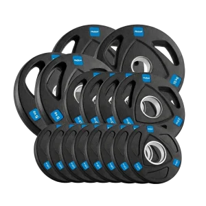 Rebel Active 50kg Cast Iron Olympic Weight Plate Set