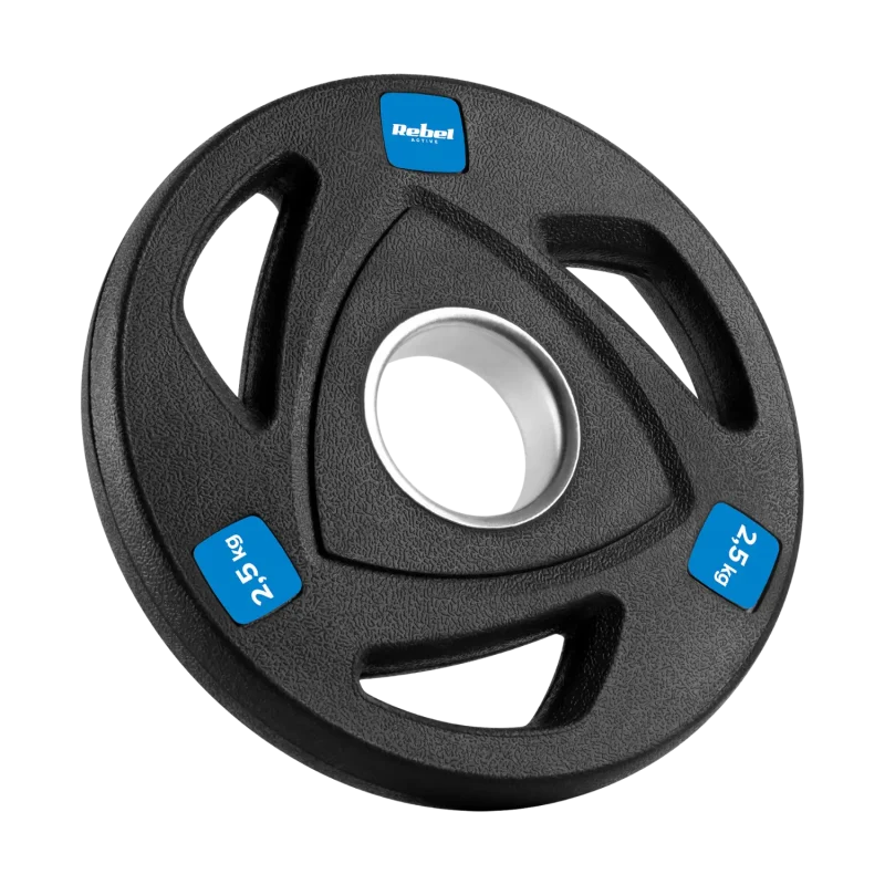 Rebel Active 50kg Cast Iron Olympic Weight Plate Set