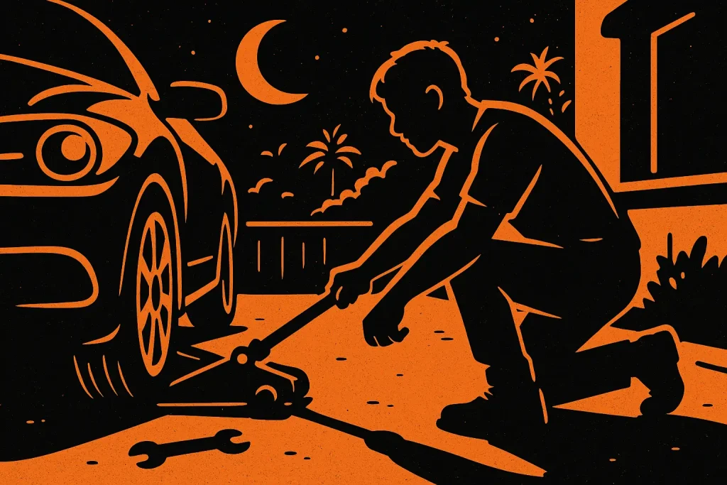 how to safely use a car jack