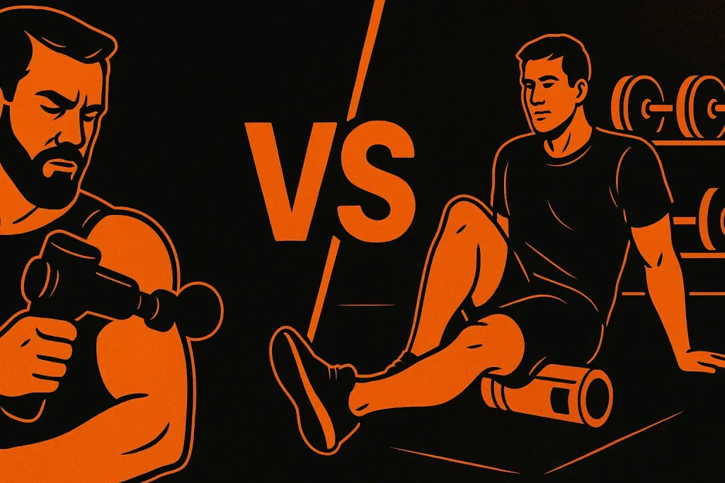 όπλο μασάζ vs παραδοσιακή ανάκτηση