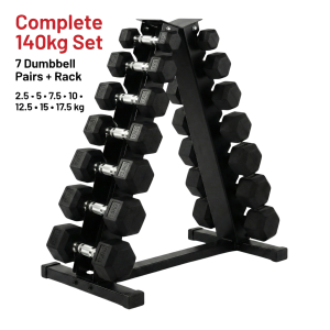 Σετ αλτήρων 140KG με κατακόρυφο ράφι A-Frame