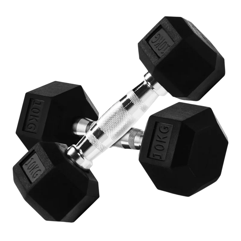 140KG Dumbbell Set with Vertical A-Frame Rack