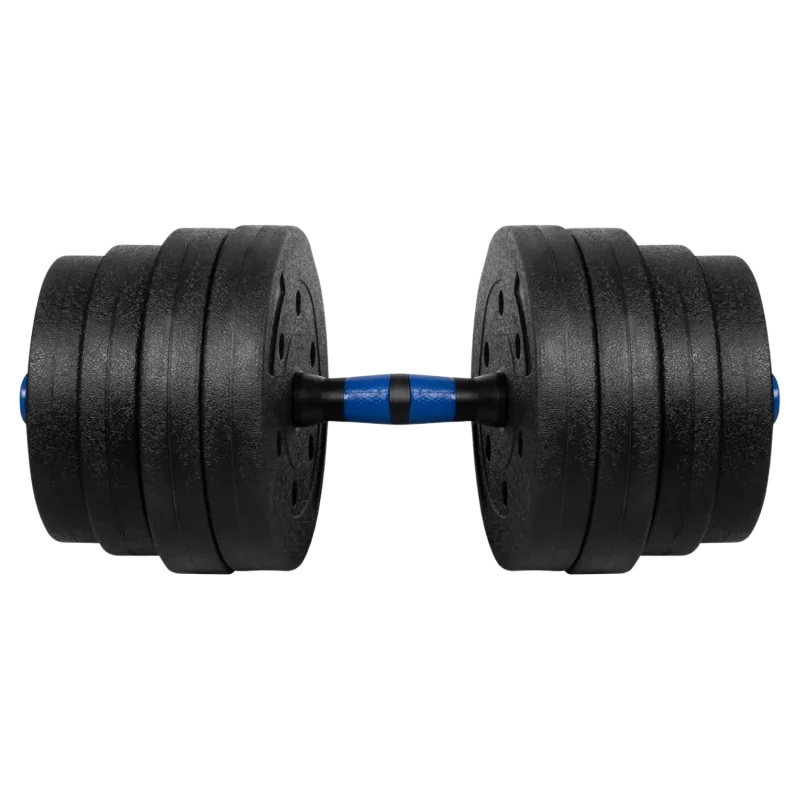 30kg bitumen adjustable dumbbell set