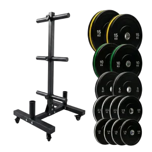 75kg πλάκες βάρους + ράφι