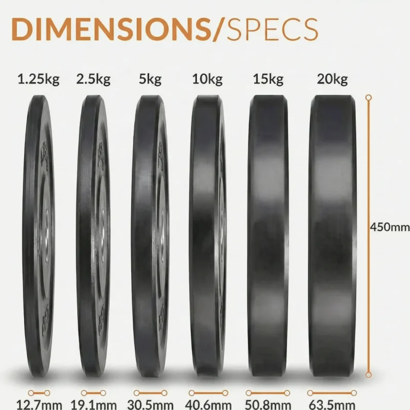 weight plates + rack