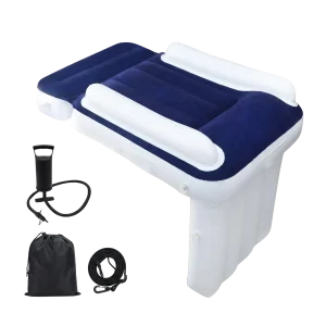 Kids Inflatable Travel Bed and Seat Extender with Hand Pump