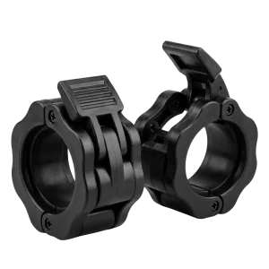 Σφιγκτήρες κολάρου μπάρας γρήγορης απελευθέρωσης - 50mm, μαύρο (ζεύγος)