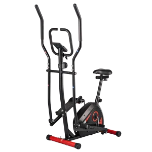 Μαγνητικός ελλειπτικός προπονητής 2 σε 1 με ρυθμιζόμενο κάθισμα - 8 επίπεδα αντίστασης και συνδεσιμότητα εφαρμογών