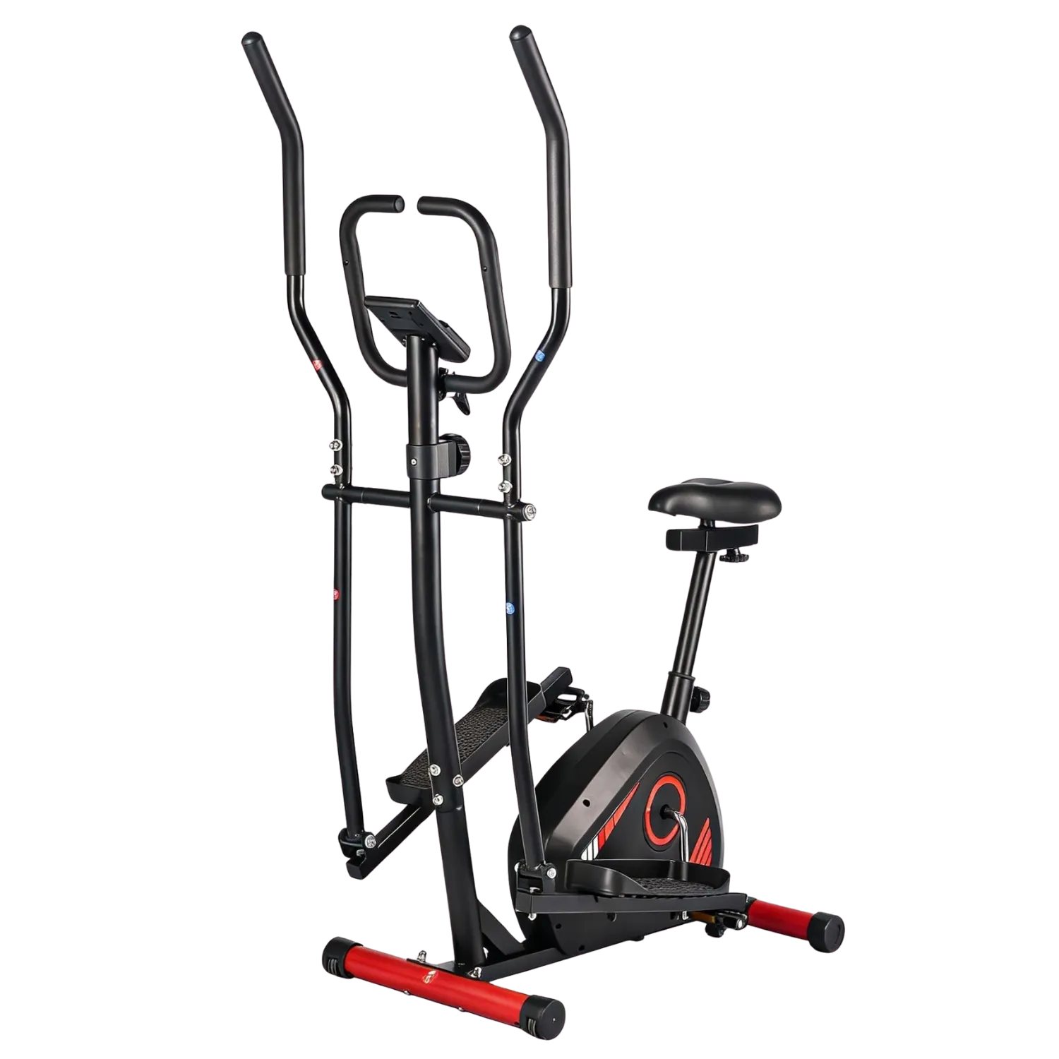 2-in-1 Magnetic Elliptical Cross Trainer with Adjustable Seat – 8 Resistance Levels and App Connectivity
