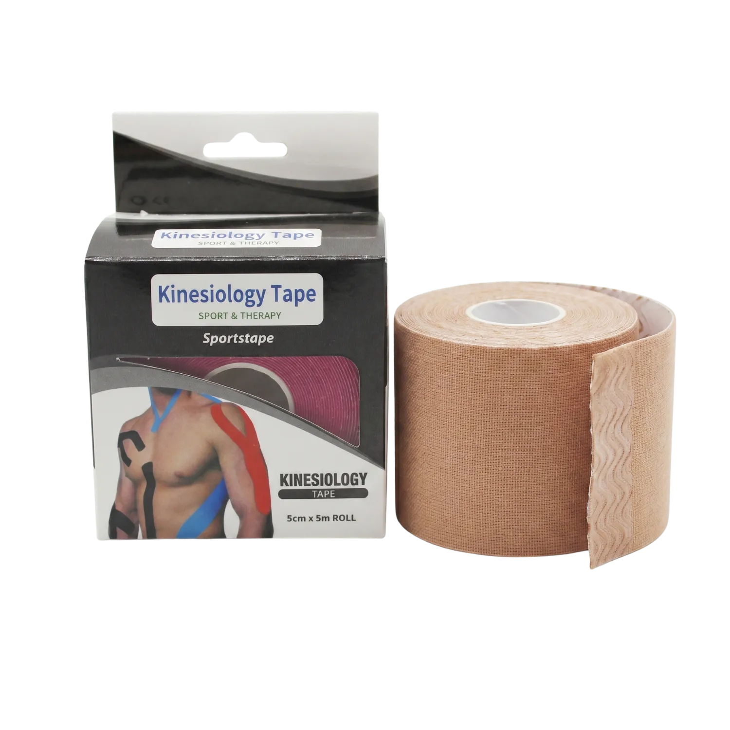 Ταινία κινησιολογίας 5cm x 5m Roll – Beige