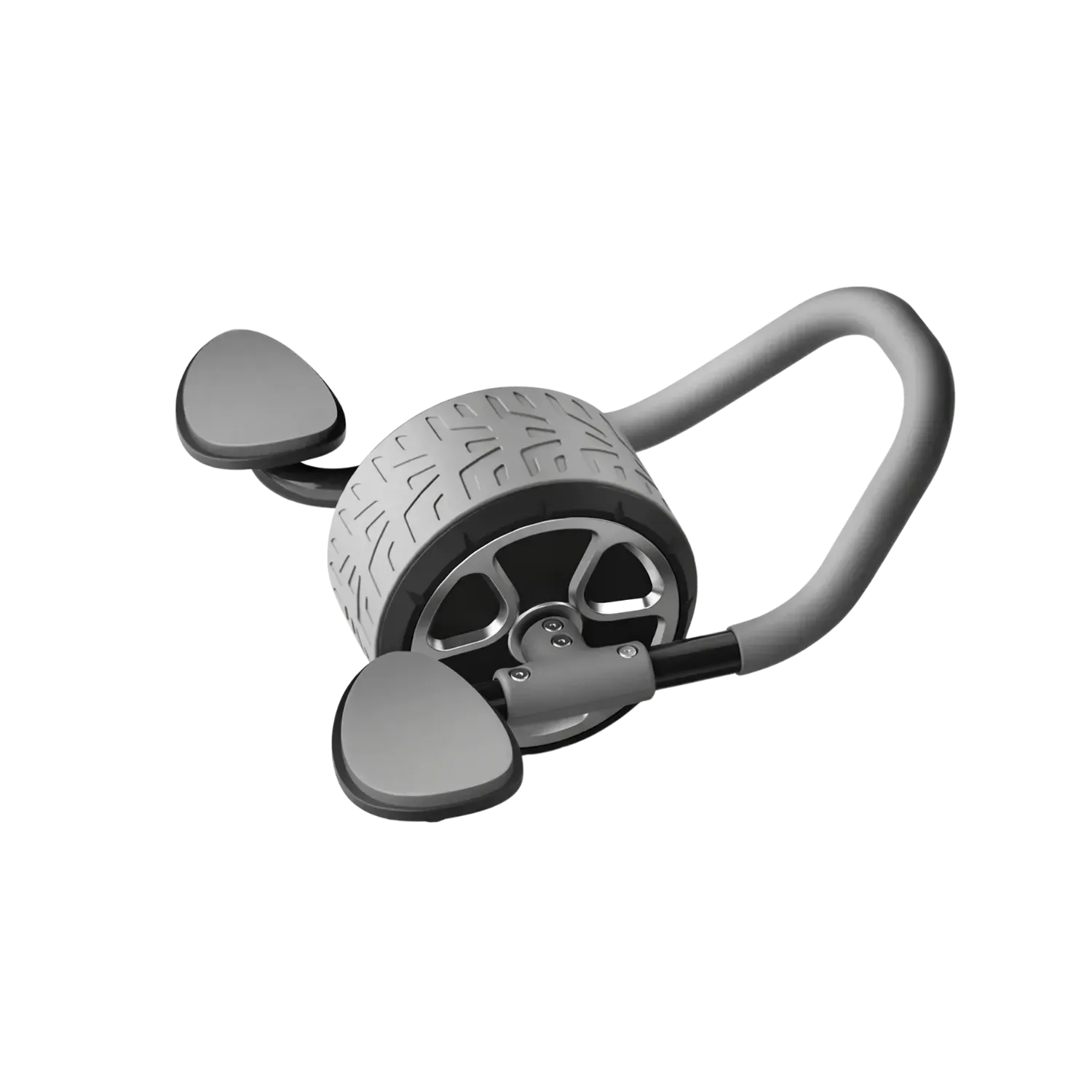 Roller Ab Wheel Roller with Elbow Support and Auto-Rebound