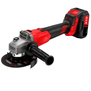 Brushless 21V Cordless Angle Grinder – 1000W 125mm Disc 3-Speed Brushless Grinder with 9100 RPM Motor for Metal, Concrete, Wood and Tile