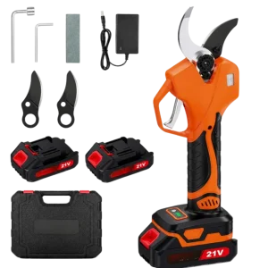 Cordless 21V Electric Pruning Shears – 30mm Brushless Kit