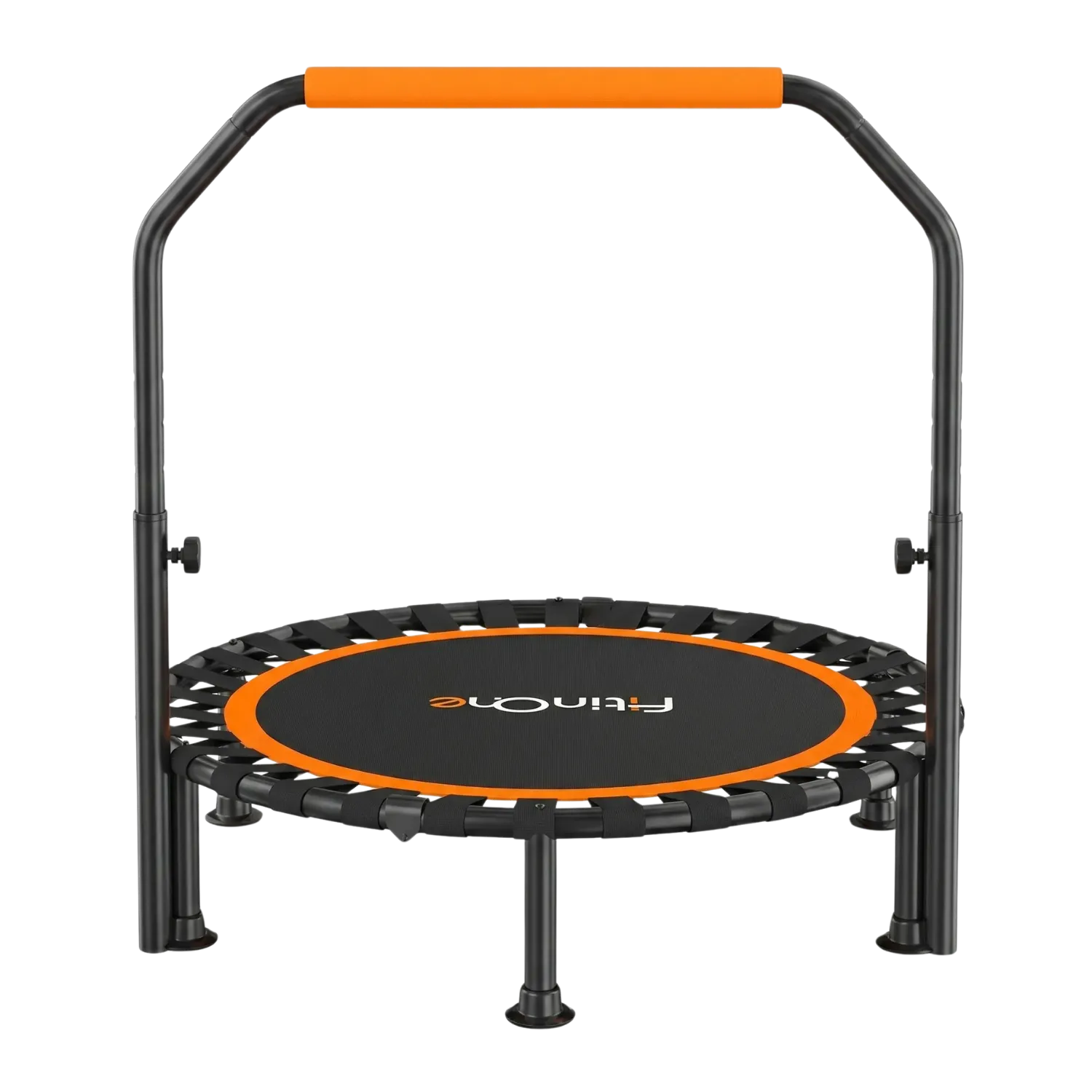 FitinOne Foldable Mini Fitness Trampoline with Handlebar (122cm)