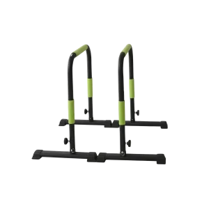 Adjustable Dip Bars - Split Dip Station with Height-Adjustable Steel Frame for Home Calisthenics