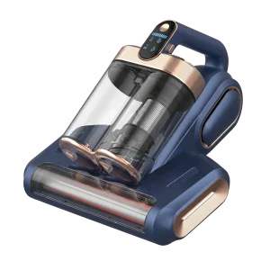 Wireless Anti-Mite Mattress Vacuum Cleaner with UV Sterilisation and Dual Dust Cups (Blue)