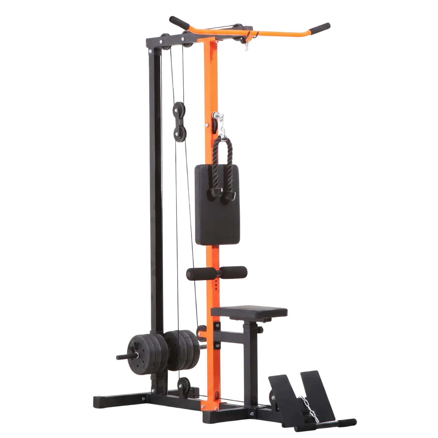 Σταθμός καλωδίων για Lat Pulldown & Low Row με δίσκους βάρους 20 κιλών